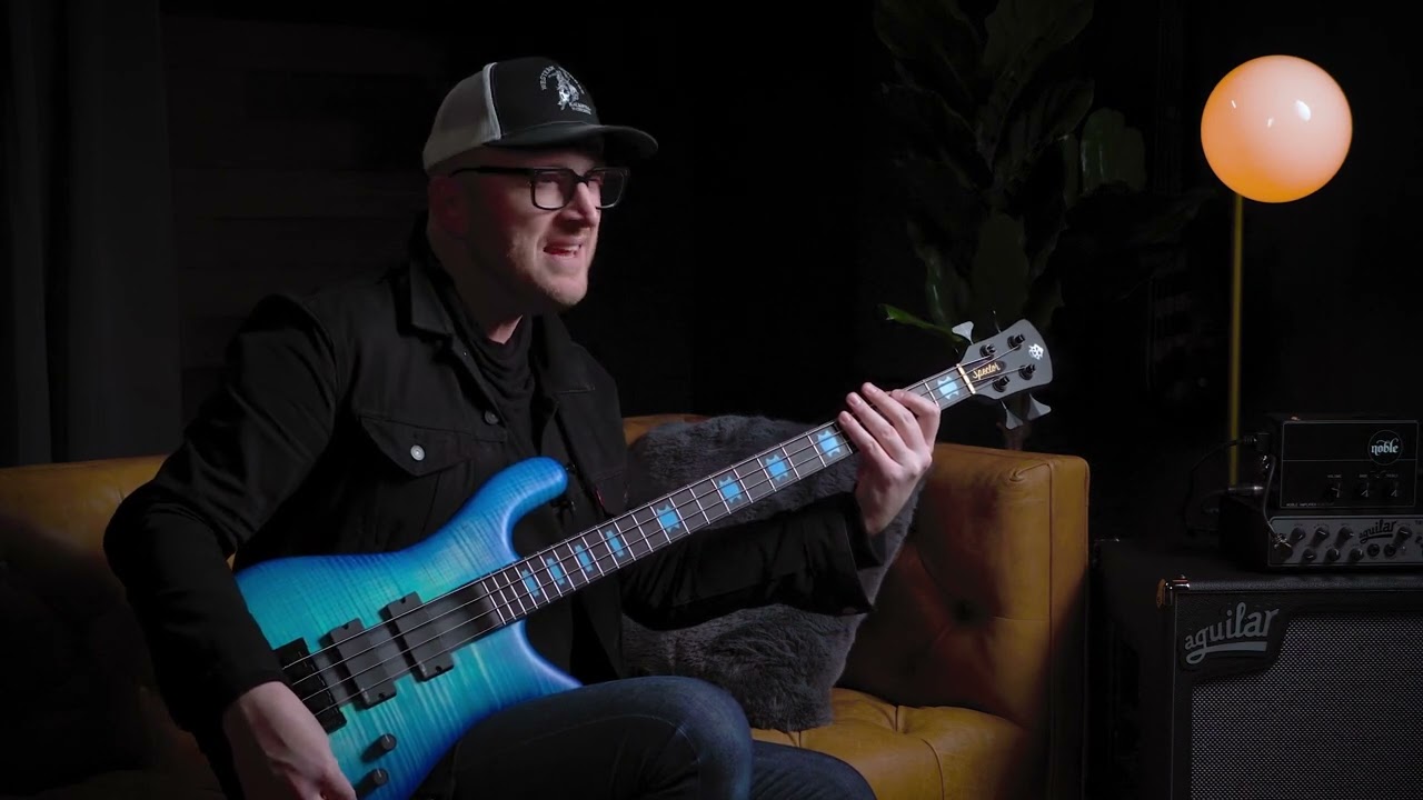 Spector NS-2 – Hyper Blue – Woodstock Custom Collection