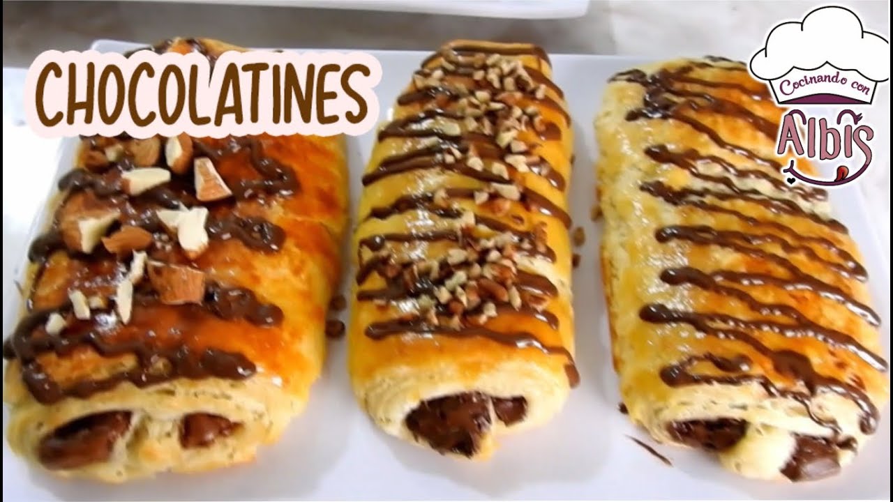 Chocolatines con mucho Chocolate