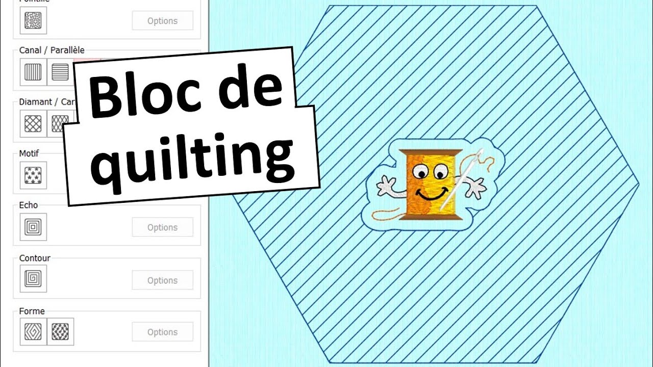 Créer des blocs de Quilting sans limites