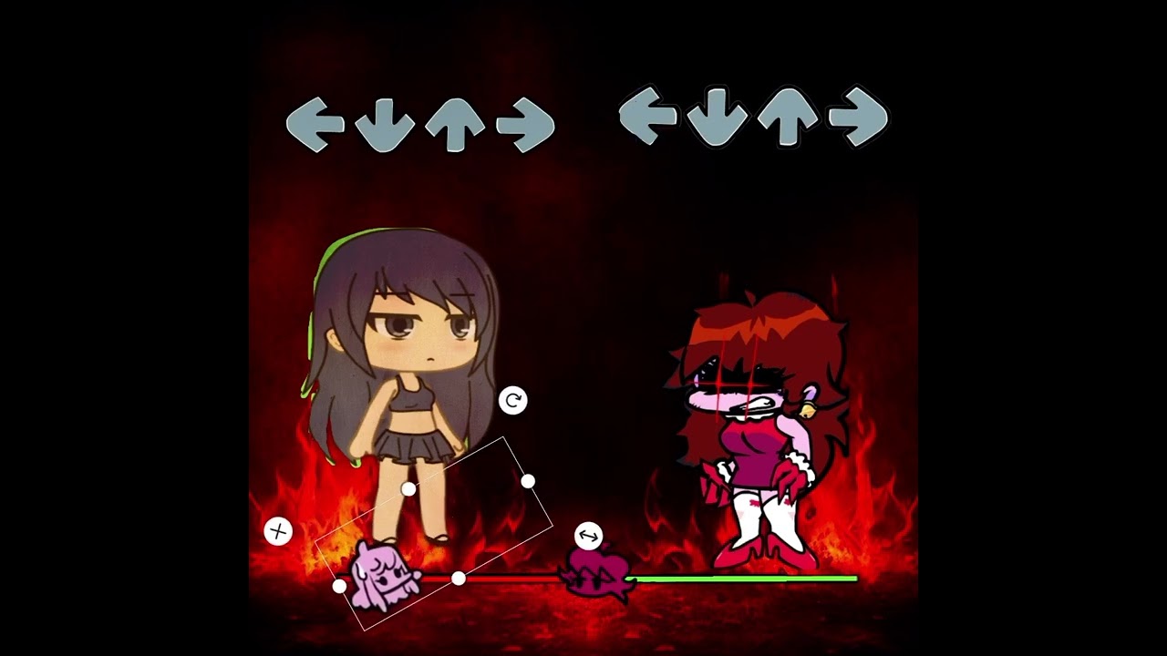 Demon Bella vs girlfriend FNF mod