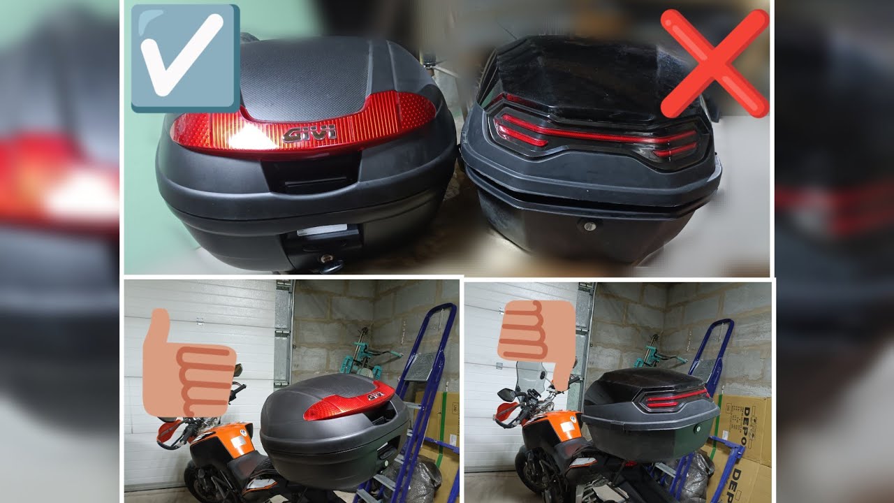 Мото кофр GIVI E340 (34 литра.) V/S Кофр No name (