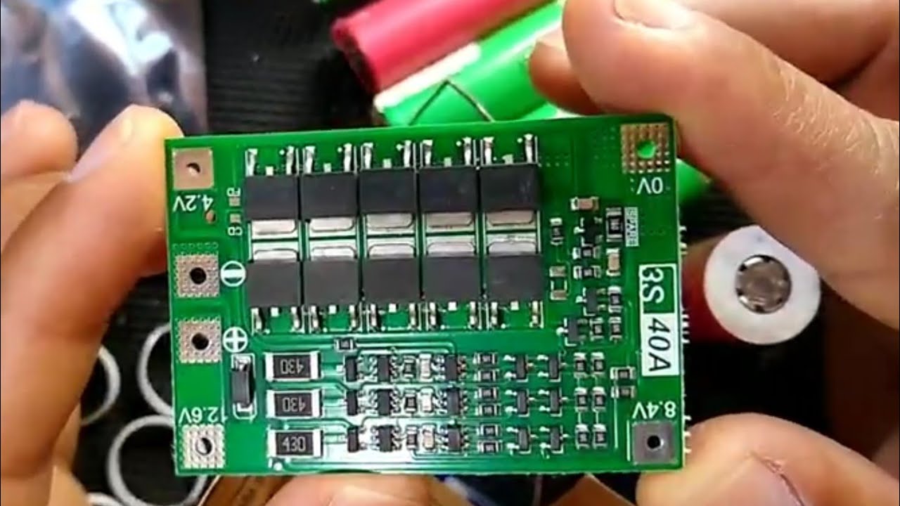 Como instalar placa BMS 3S 40A, passo a passo, tutorial.