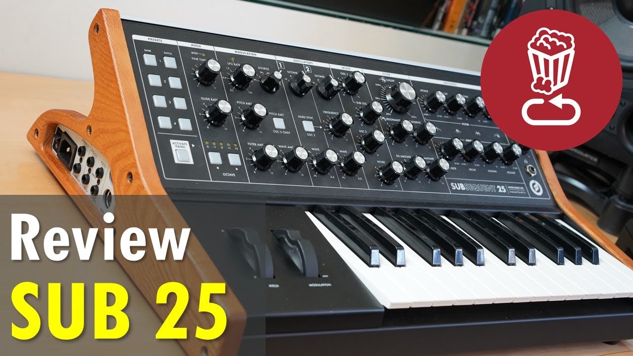 Обзор Moog SUBSEQUENT 25, руководство и идеи для патчей // SUB 25
