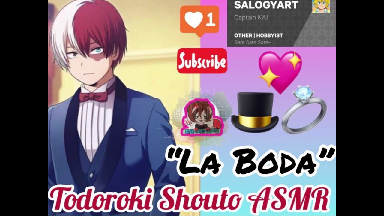 TODOROKI X Listener ASMR “La Boda” (Español) [Especial SAN VALENTÍN❤️💕]