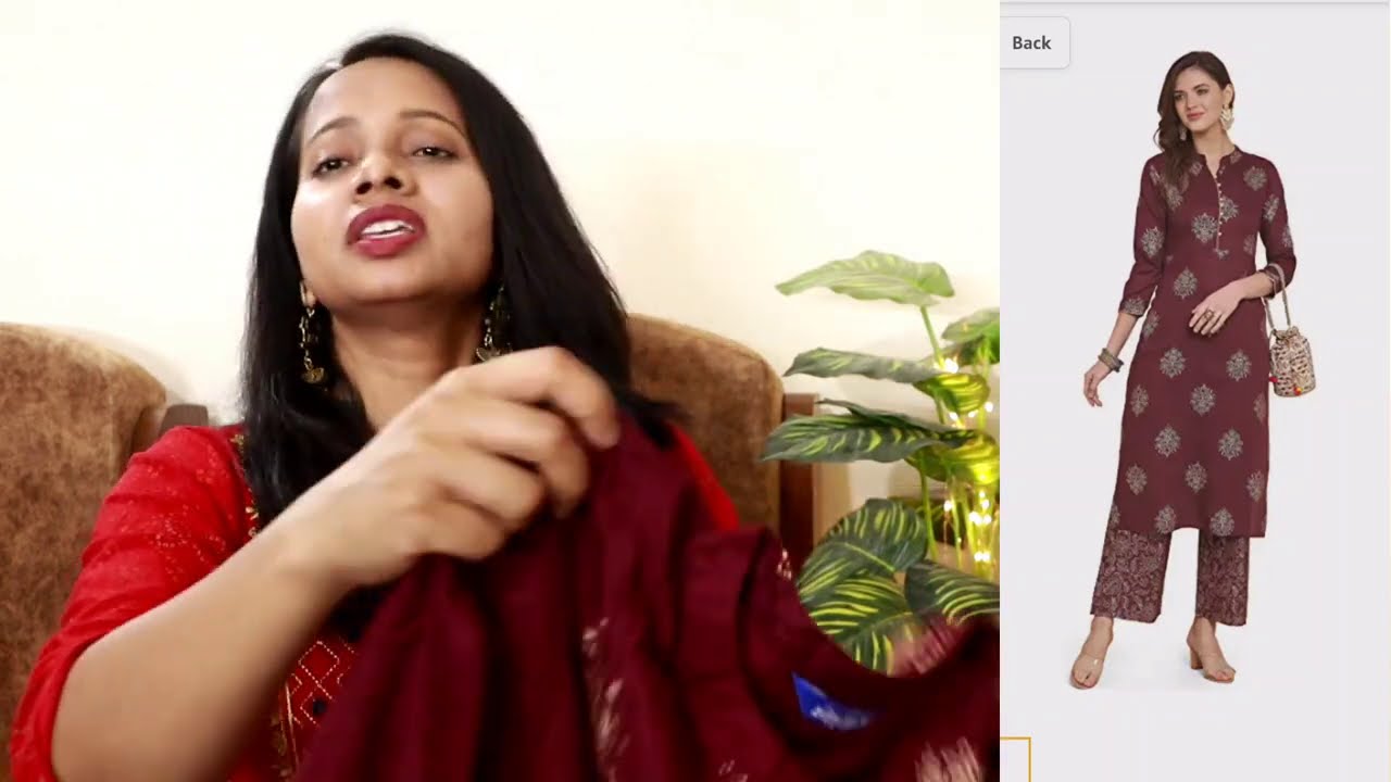 Amazon Kurta Palazzo Set Haul (under 600 Rs) | Amazon Kurta Set Haul & Review | Ranjana R