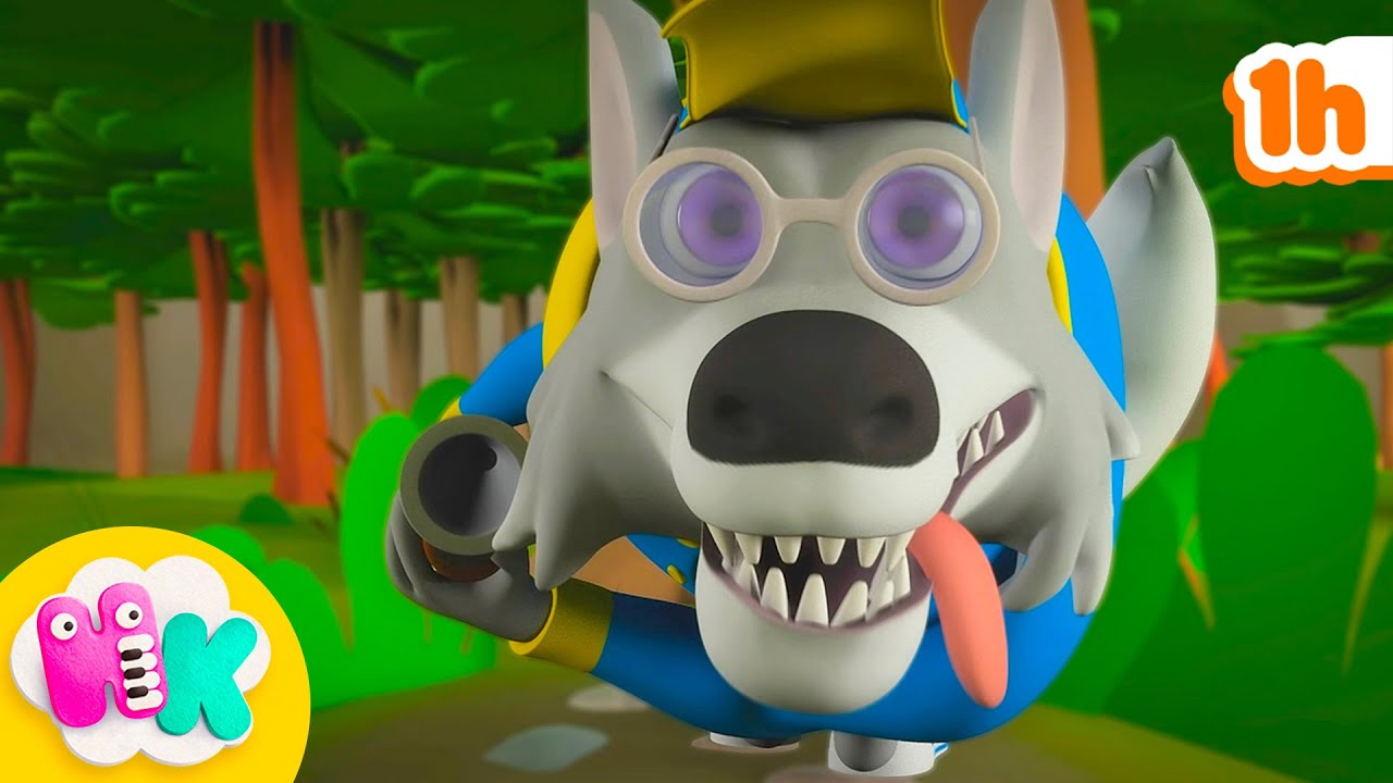 Der Wolf ist gerade nicht hier 🐺🌳 Lieder für Kinder | HeyKids Kinderlieder TV