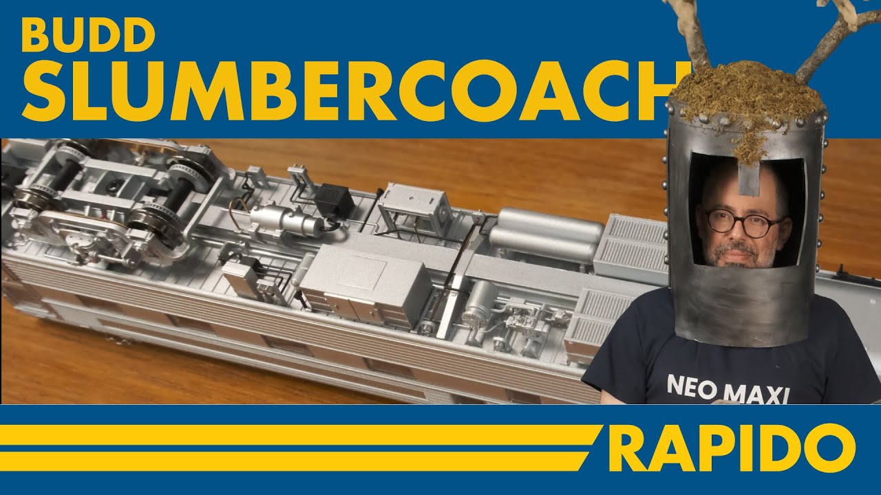 Rapido HO Scale Budd Slumbercoach