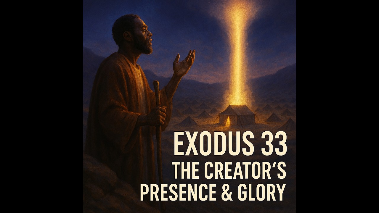 Exodus 33 Explained: God’s Presence, Moses’ Bold Prayer, and the Glory of YHWH