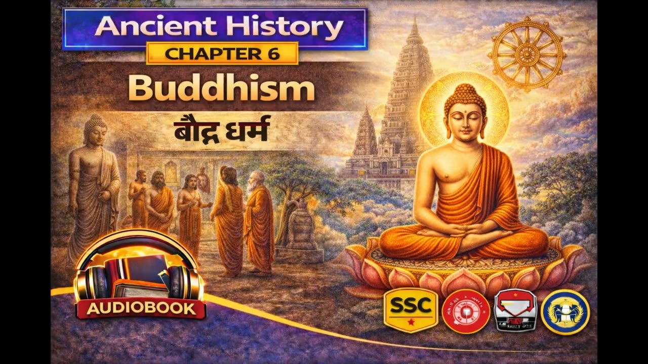 Ancient History Chapter 6 Audiobook | Buddhism (बौद्ध धर्म)
