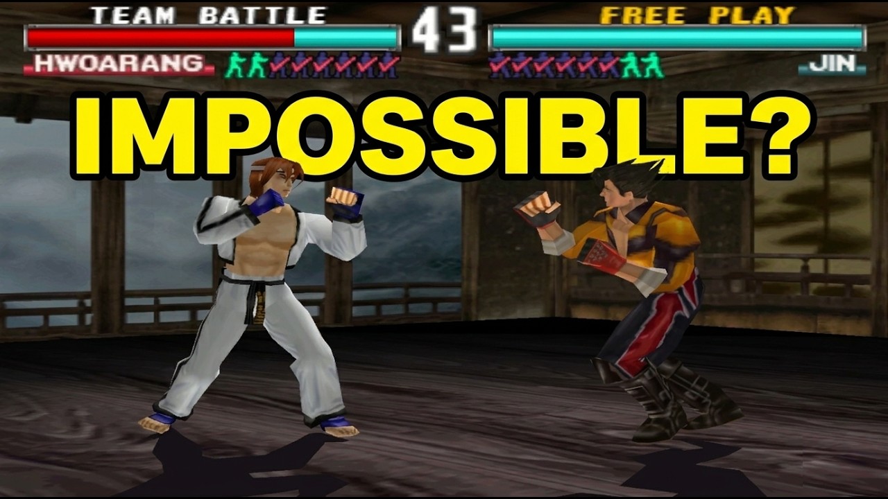 Командный бой 8 на 8 в Tekken 3 &ndash; Невозможный комбинированный матч!