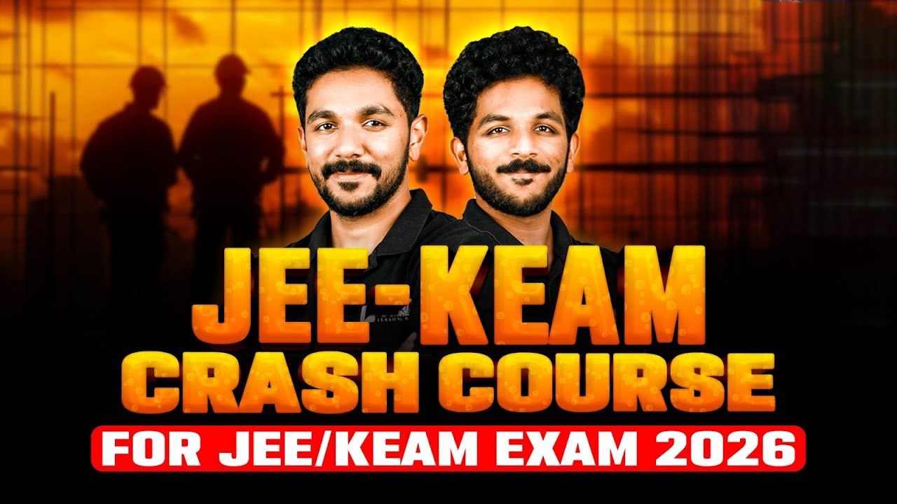 JEE/KEAM 2026 Count Down Start Here ! Exam Winner JEE/KEAM Crash Course 2026 Launching Now 💯🔥