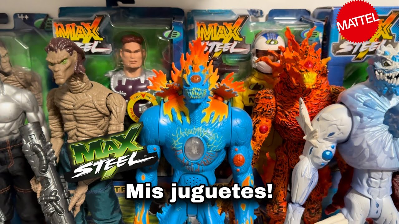 Mi colección de Max steel!