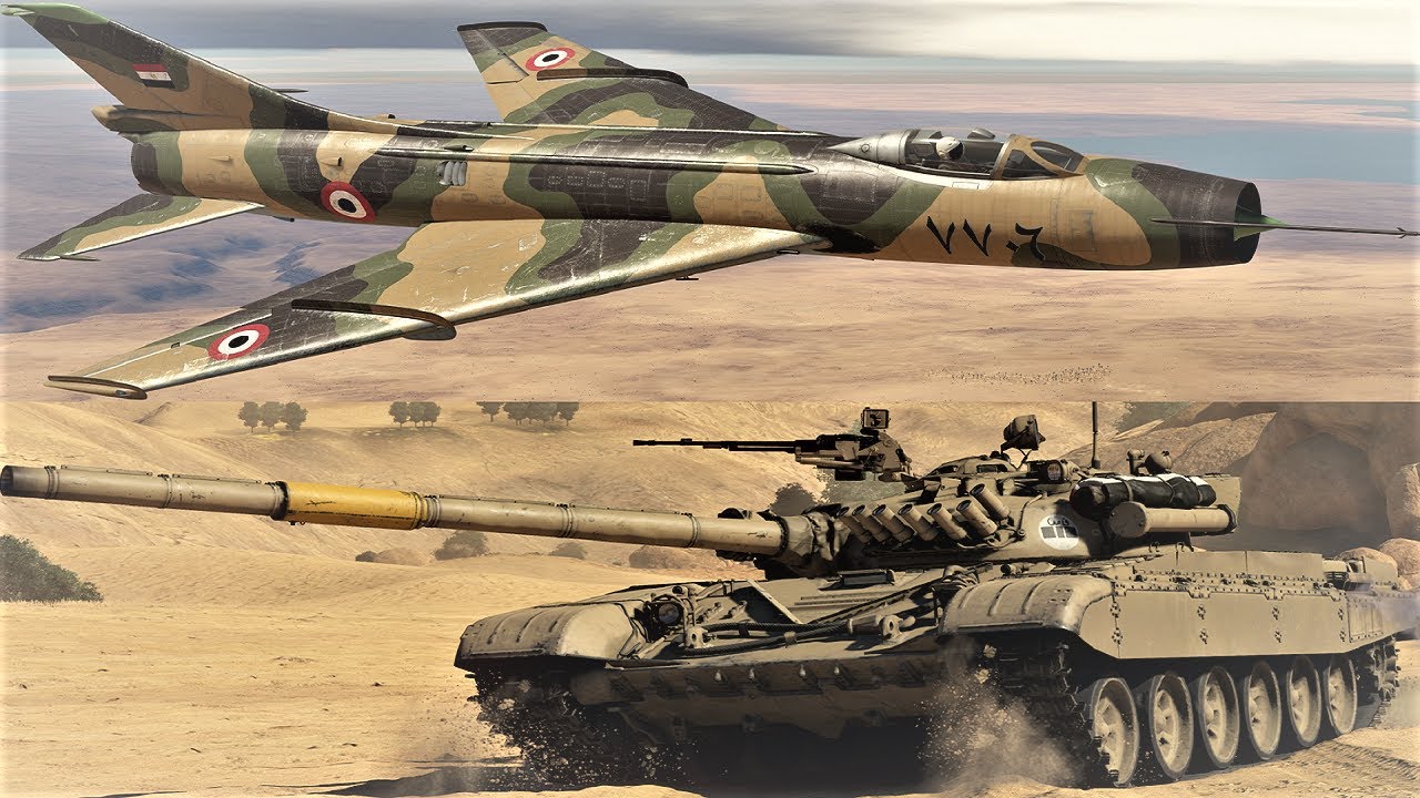The Iraqi Lion & The Egyptian Eagle || T-72A & Su-7BKL (War Thunder)