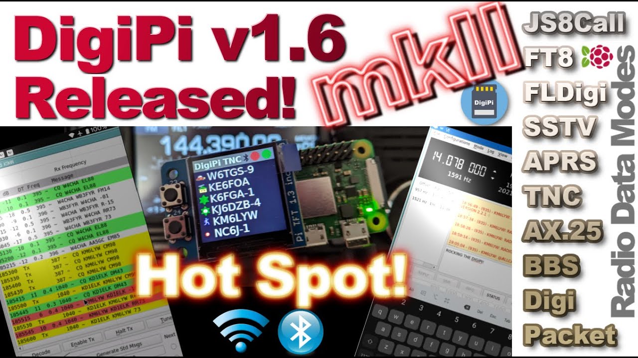 DigiPi - Amateur radio data hot spot
