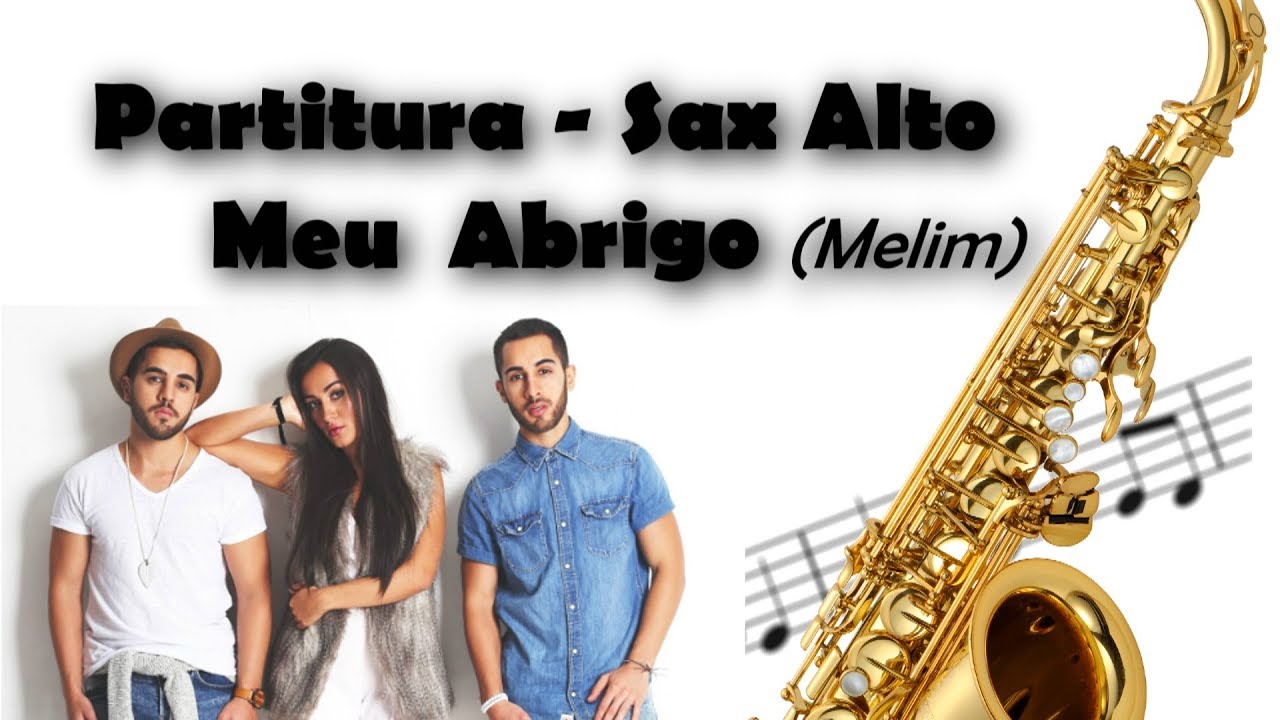 Partitura (Sax Alto Eb) - Meu Abrigo (Melim) (Swingueira)