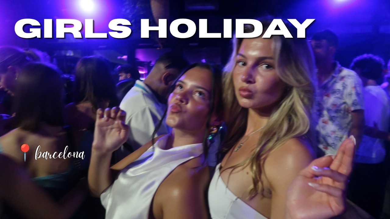 Girls Holiday Vlog- BARCELONA 2025🕺
