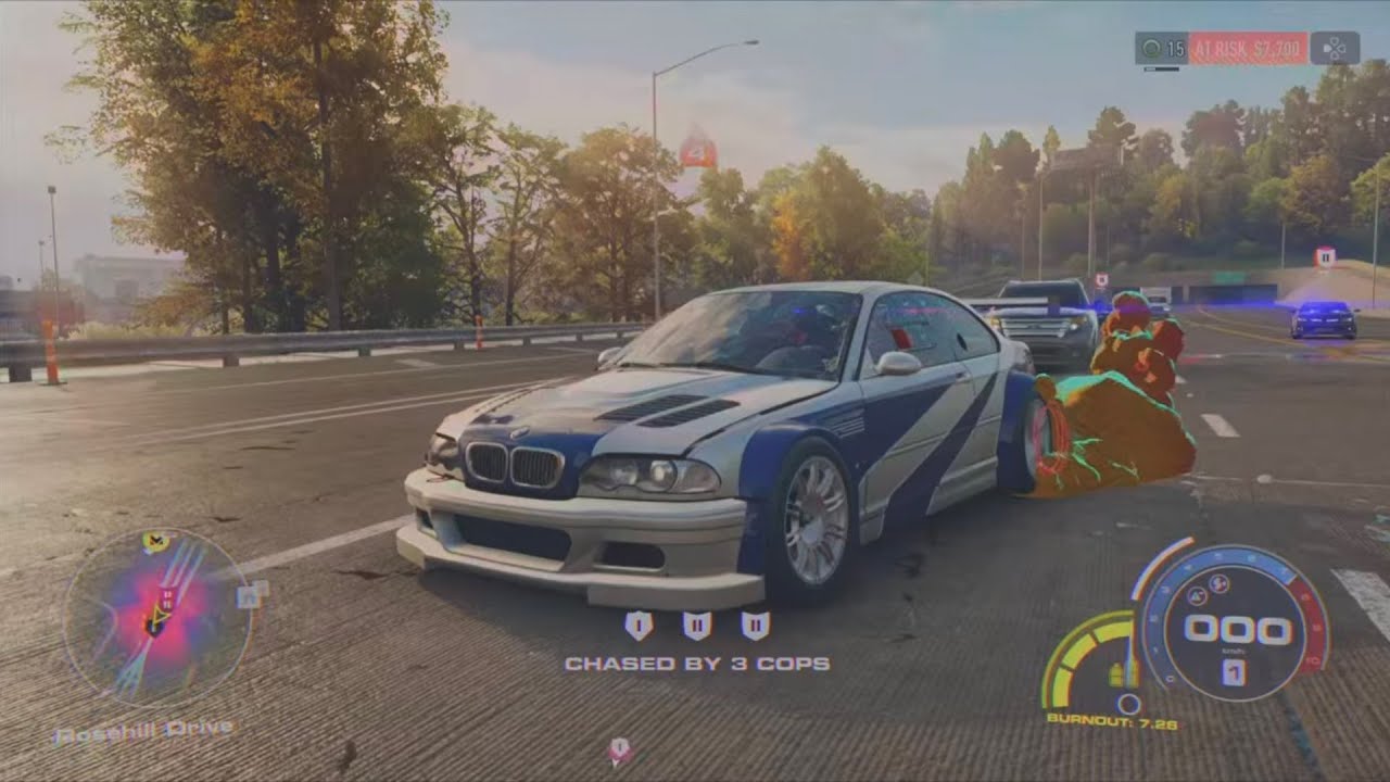 ​NFS Unbound: BMW M3 GTR vs Heat Level 5 Cops! (Most Wanted Nostalgia)