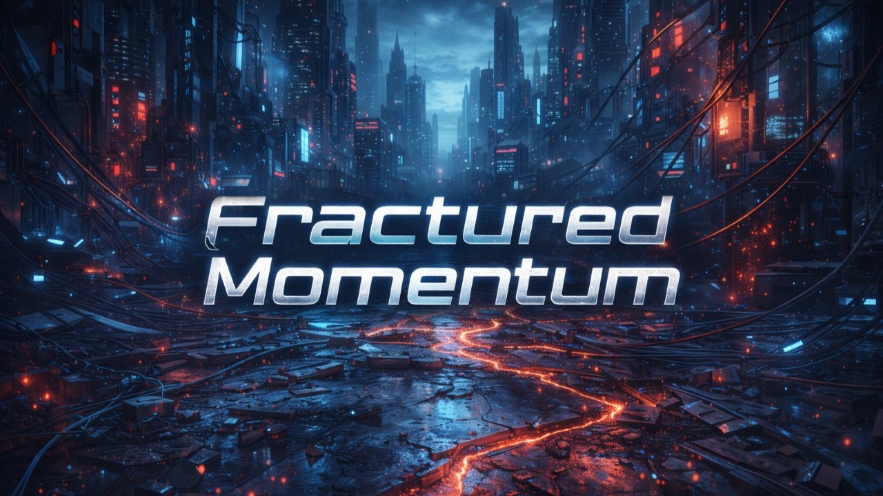 Fractured Momentum — Cyberpunk Drum & Bass Instrumental