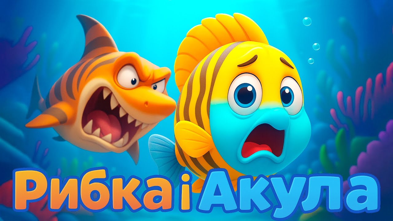 ЗБІРКА – РИБКА І АКУЛА   Пісні для дітей   ТРАЛЯЛЯТКО