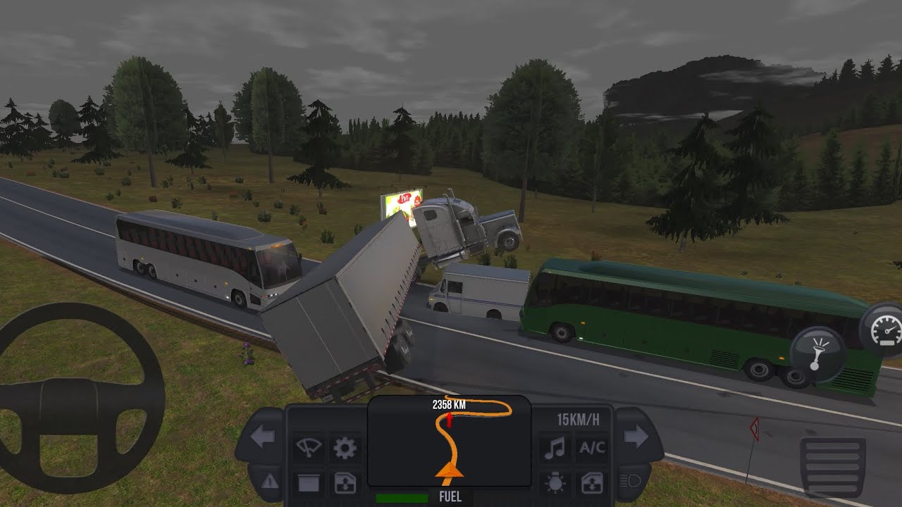 Day 1 for Job 1679 KM IN 22 Hours 😱 #truckinggame #gamingvideos 