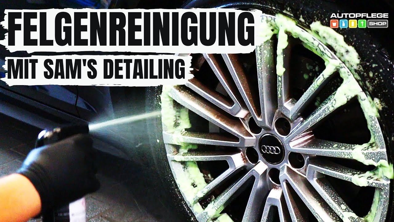 Felgen reinigen mit Sam's Detailing