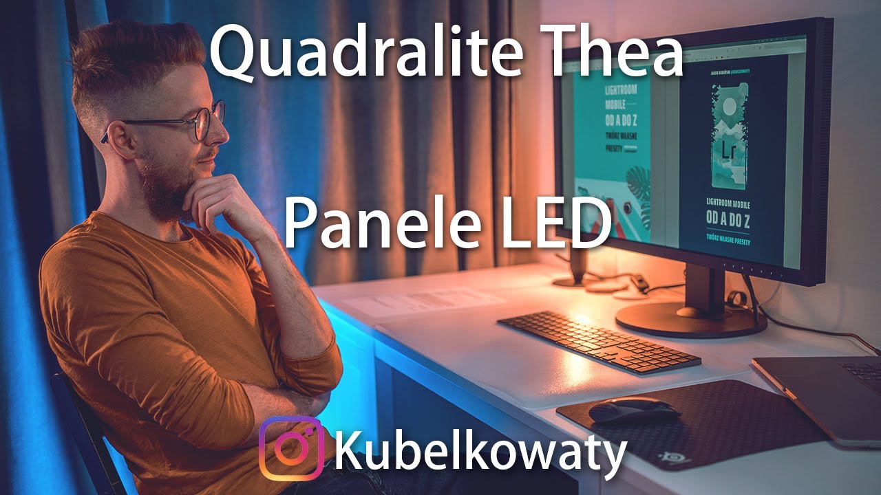 TANIE OŚWIETLENIE DOMOWEGO STUDIA | Zrób własne studio | Recenzja Quadralite Thea LED VLOG#83
