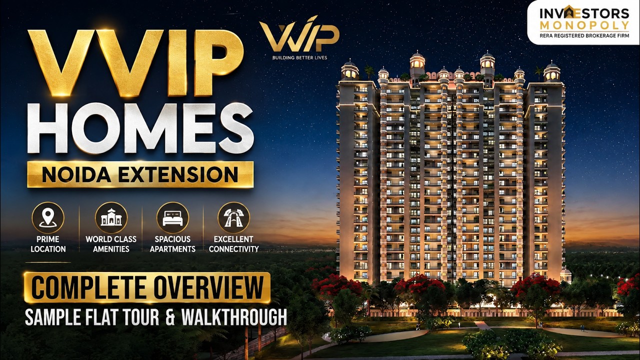 🏡 Biggest Apartment of Noida Extension | Box Cricket 🏏| Elevate your Lifestyle with VVIP Addresses