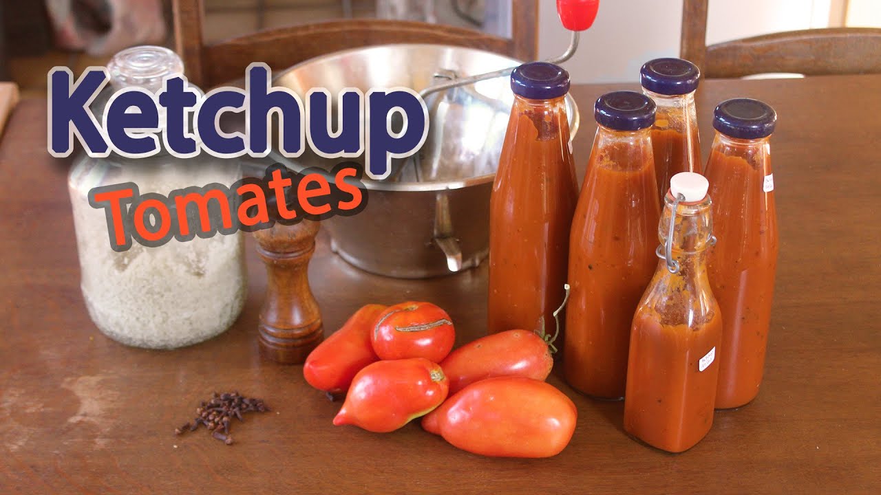 Faire du ketchup (de tomates) maison