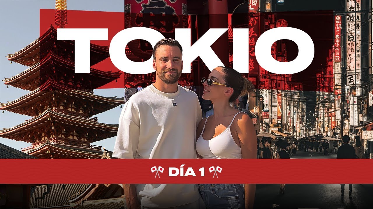 PRIMERA VEZ EN JAPÓN!!🎌 | Vlog Tokio Día #1