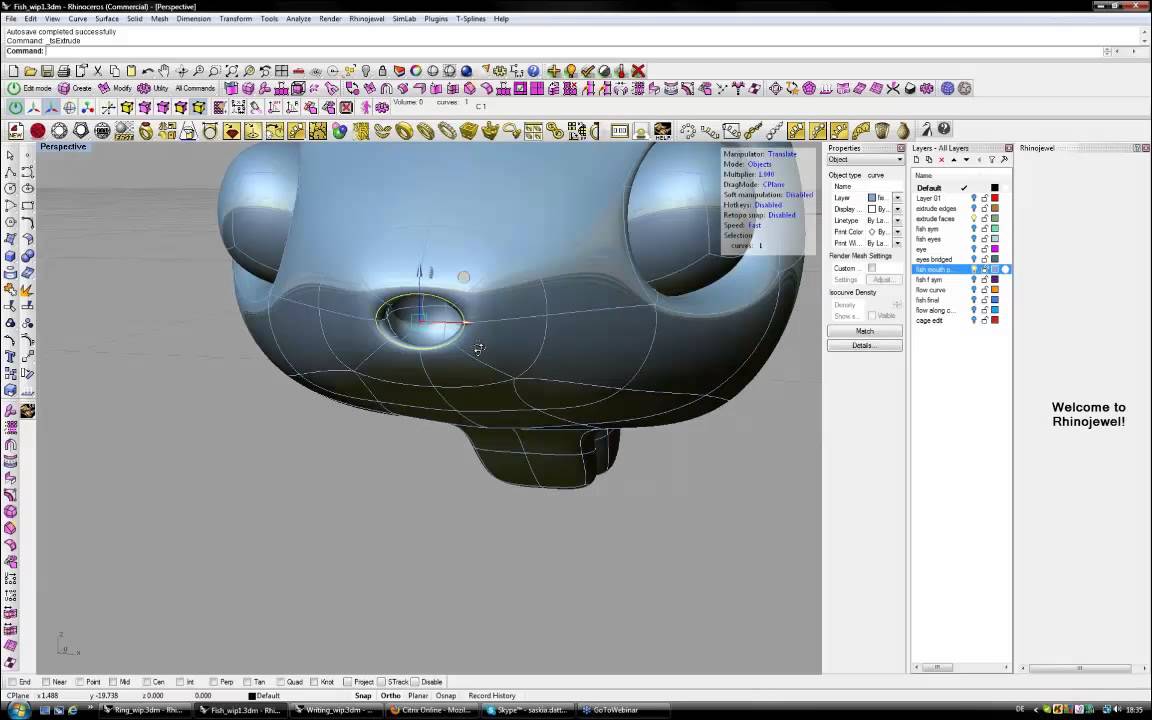 Creating stunning jewelry designs with T-Splines