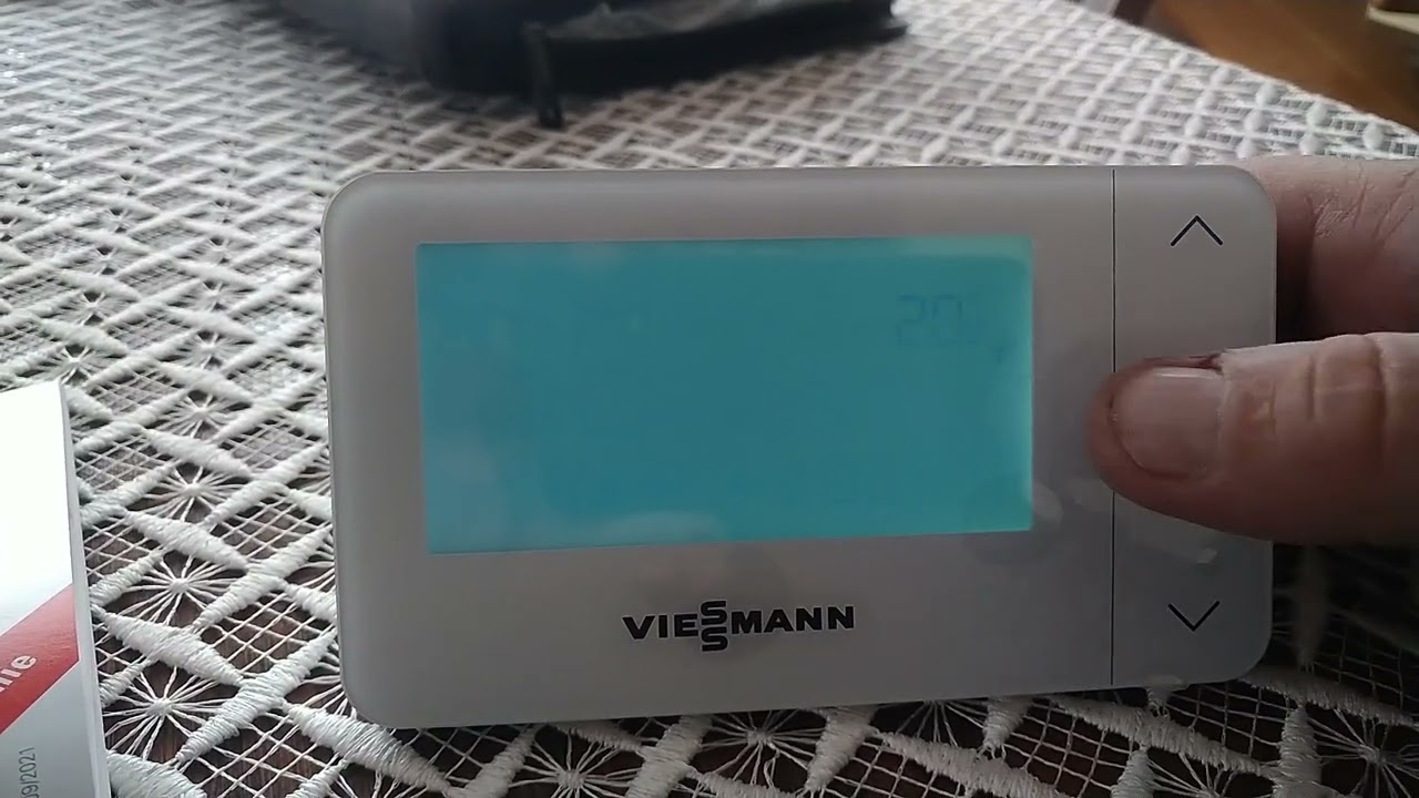 Viessman termostat pokojowy instrukcja obsługi.