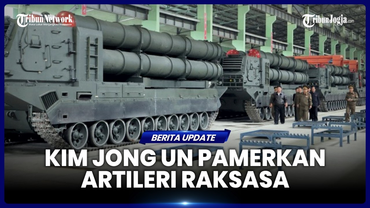 KIM JONG UN PAMERKAN ARTILERI RAKSASA JELANG KONGRES PARTAI BURUH