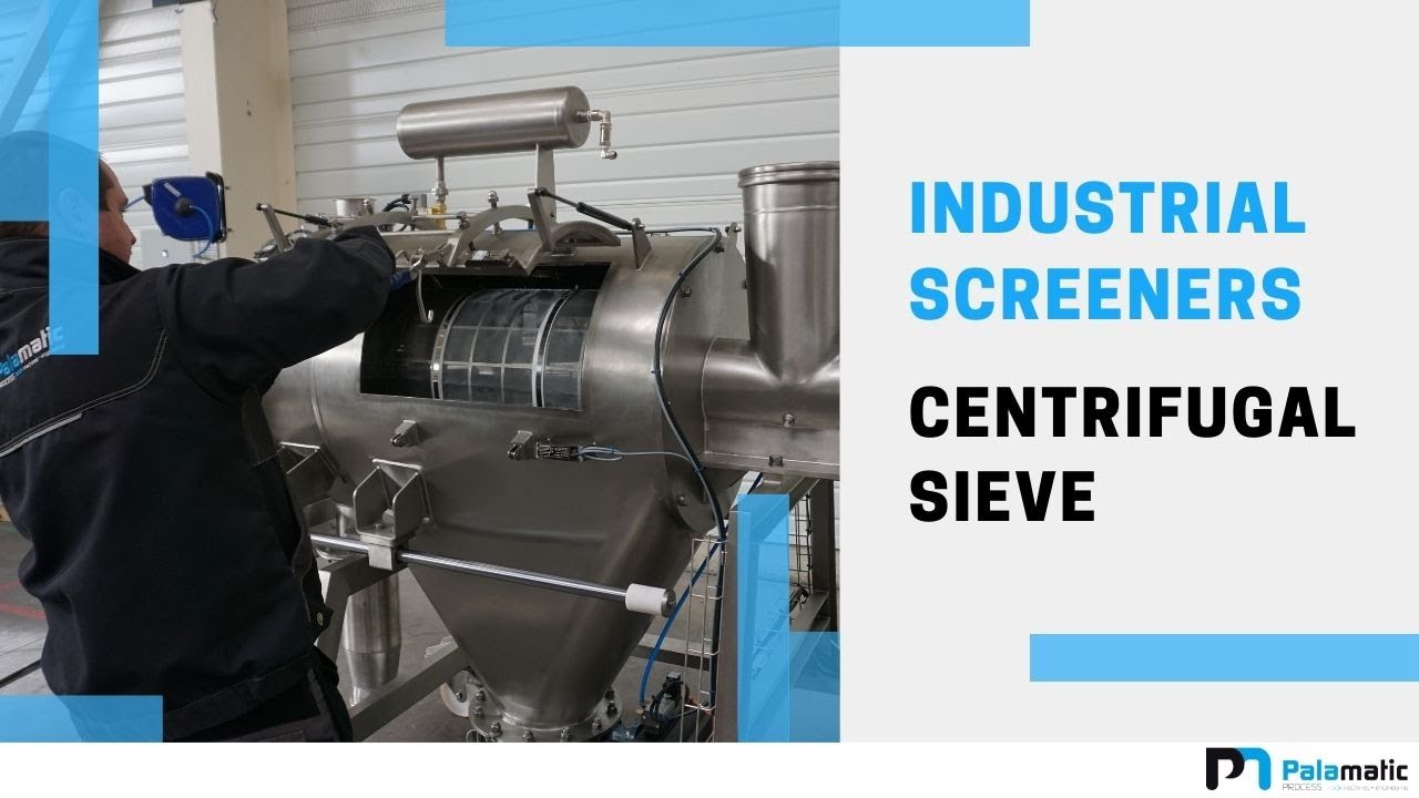 Centrifugal screen - Easy Clean | Palamatic Process Inc.