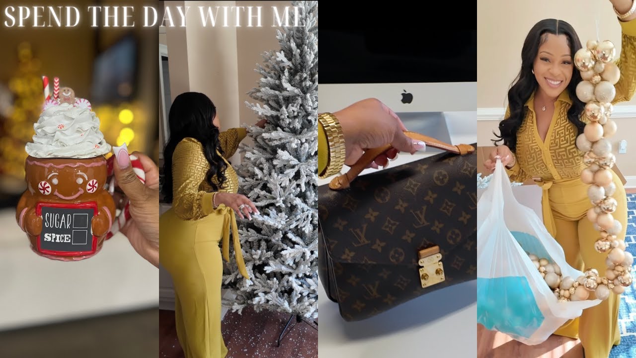 Spend The Day With Me: Running Errands, Makeup routine, Cleaning + Girl Mom Shopping & More