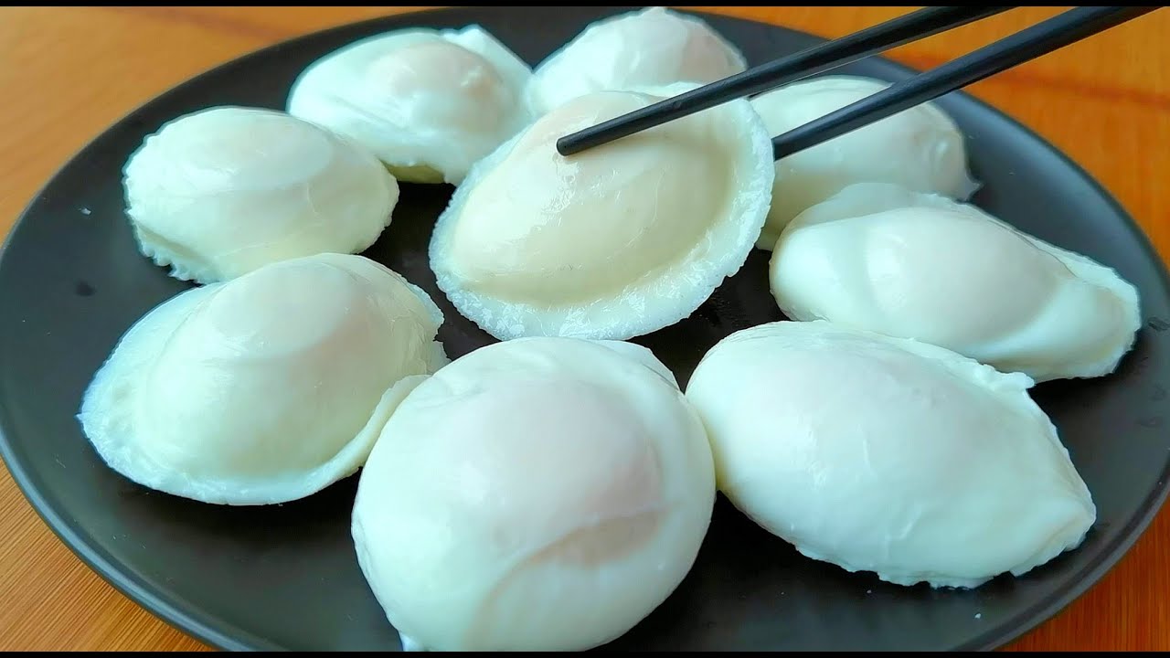 【小穎美食】水煮荷包蛋就服這種做法，一鍋煮6個，又圓又嫩，營養又健康！
