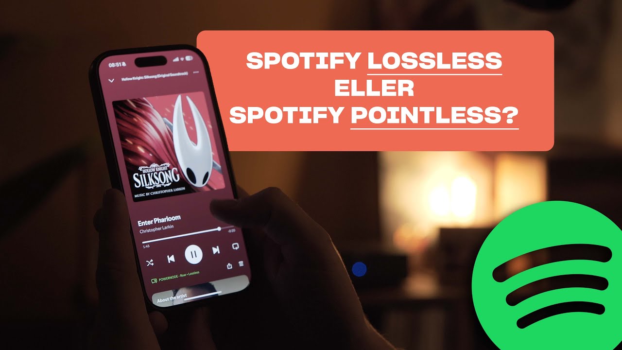 SPOTIFY LOSSLESS, en drøm som går i oppfyllelse, eller?