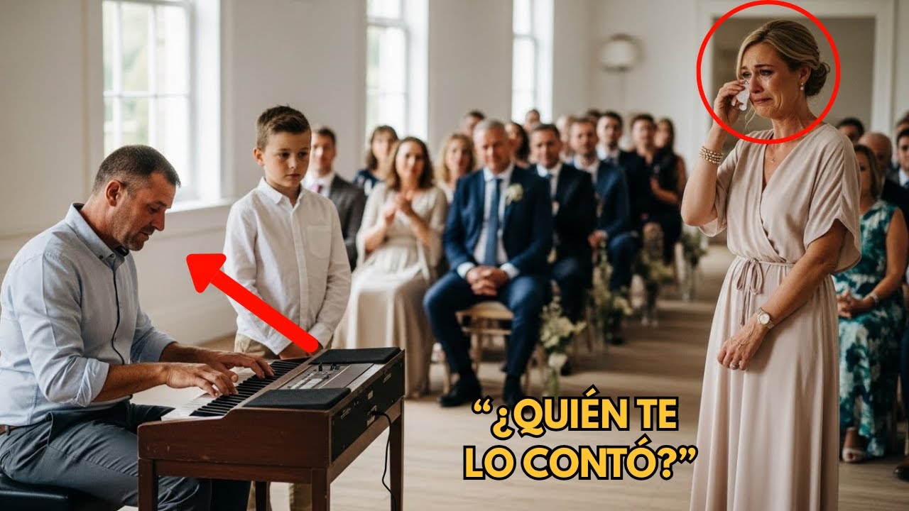 Un padre carpintero tocó un teclado viejo en una boda — la CEO quedó paralizada al recordar un amor