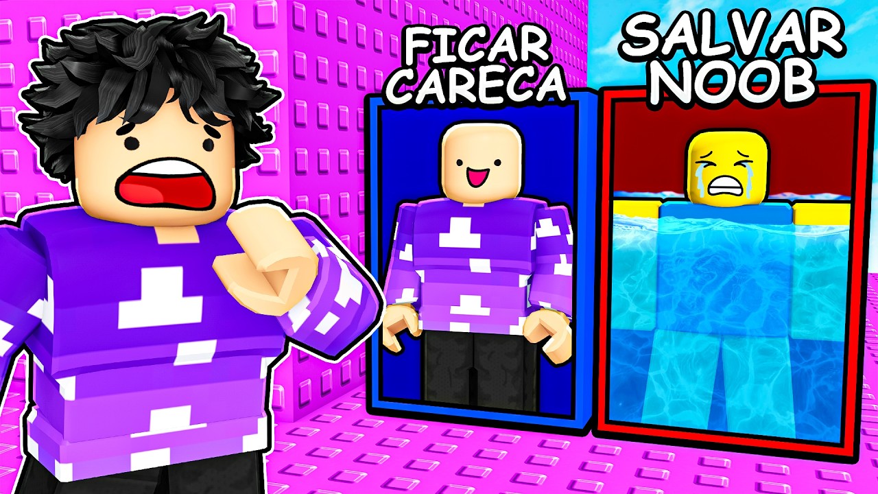 O QUE VOCÊ PREFERE, MAS REALMENTE ACONTECE nessa TORRE do Roblox!