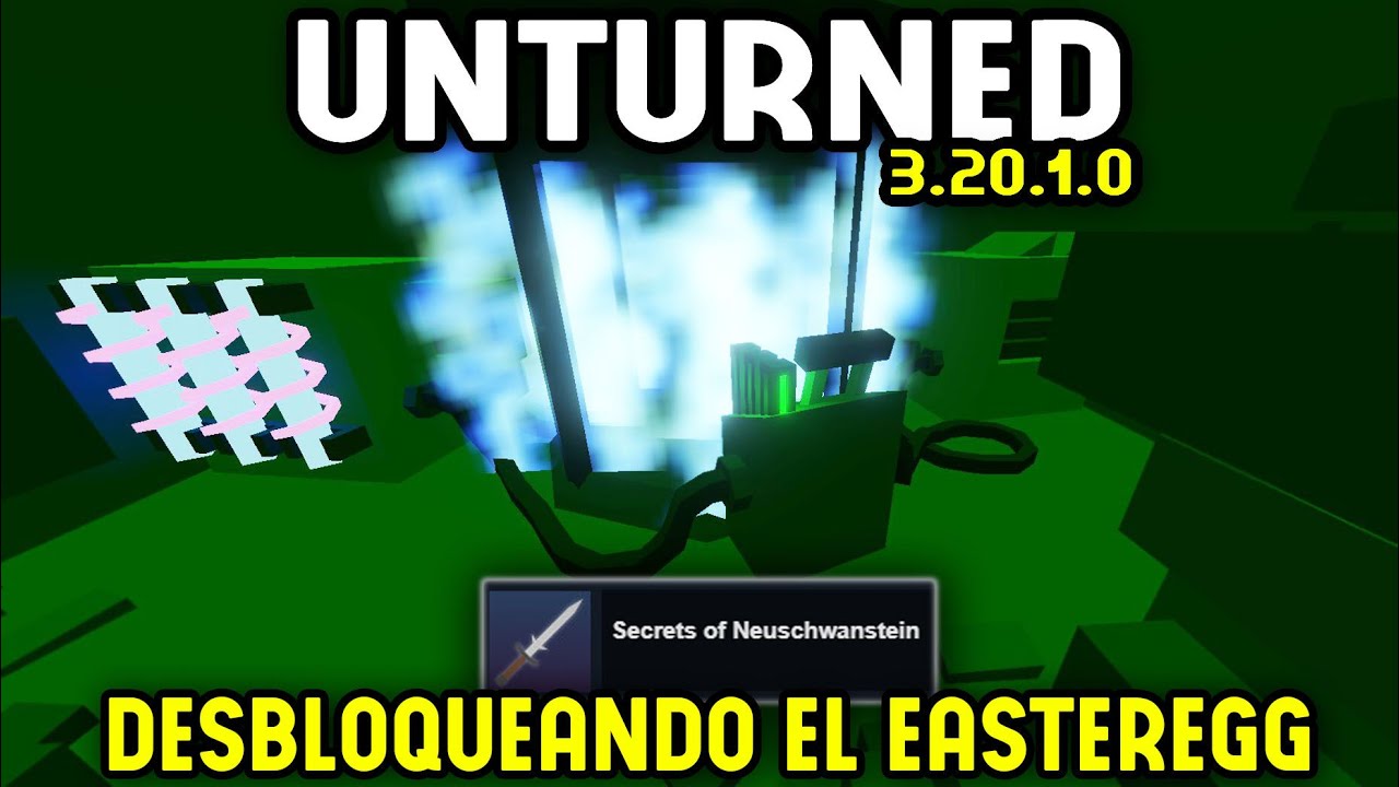 SECRETS OF NEUSCHWANSTEIN | EASTEREGG RESUELTO | UNTURNED 3.20.1.0