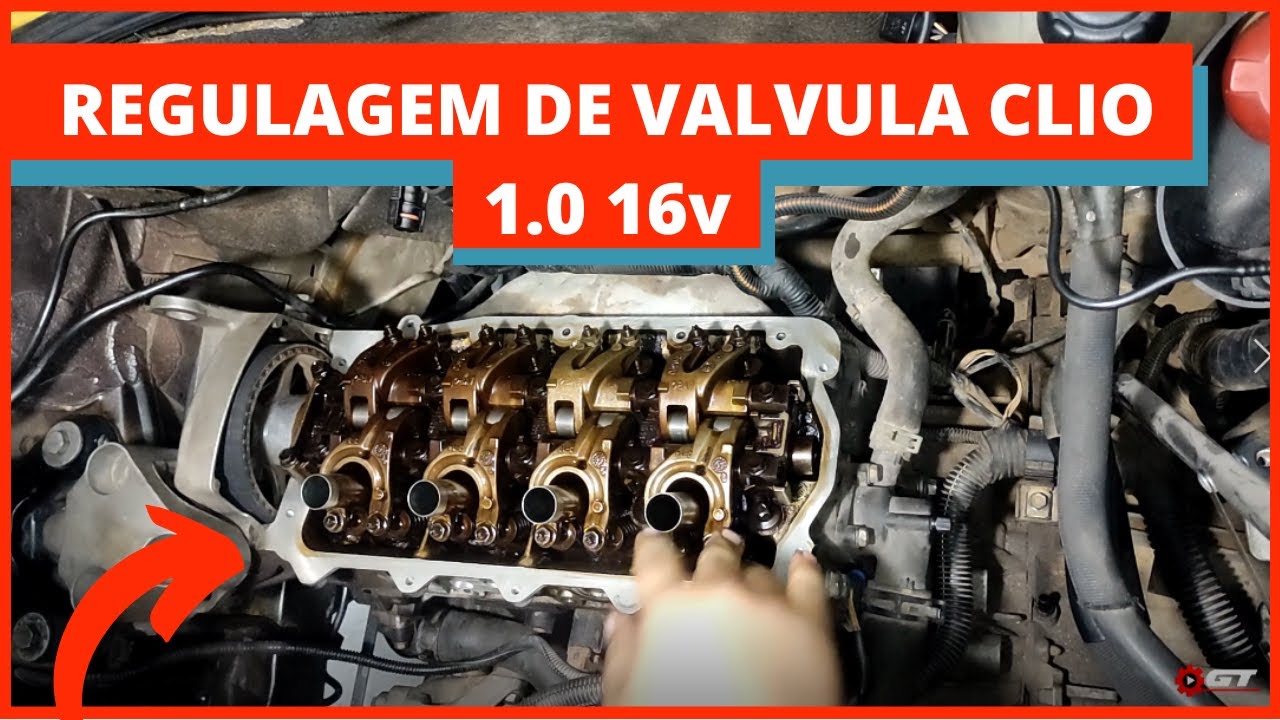 Regulagem de válvula Clio 1.0 16v (Motor D4D Flex)