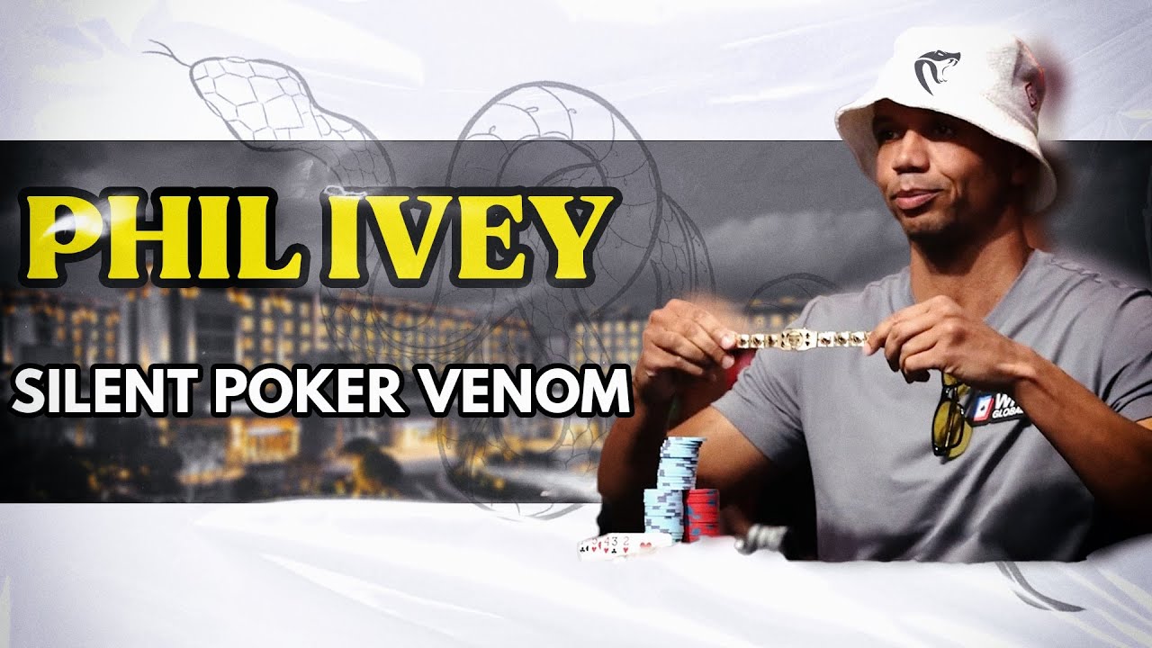 PHIL IVEY | Silent poker venom ‼️#poker #philivey #casino #pokerplayer #video #pokerpro #popular