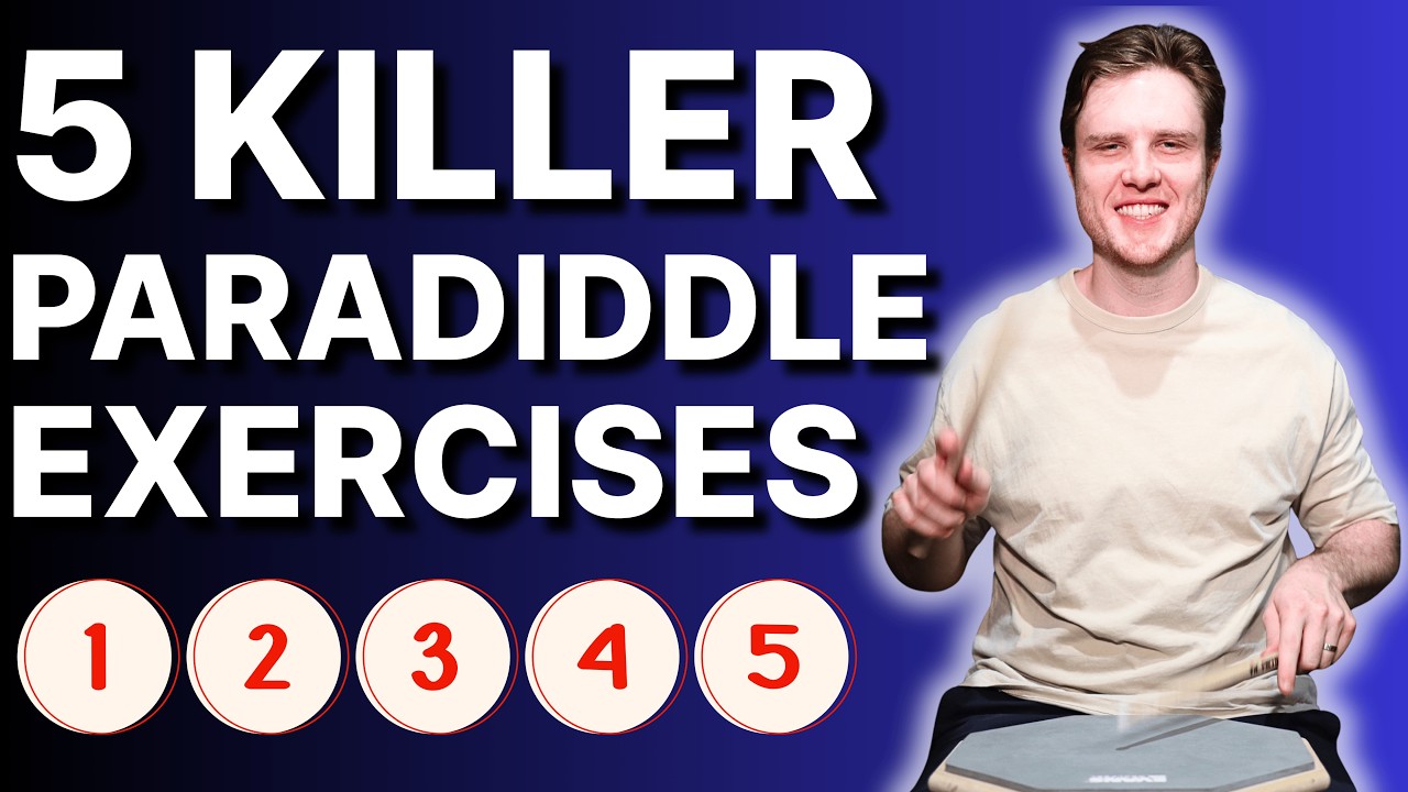5 Killer Paradiddle Exercises Every Drummer Should Know
