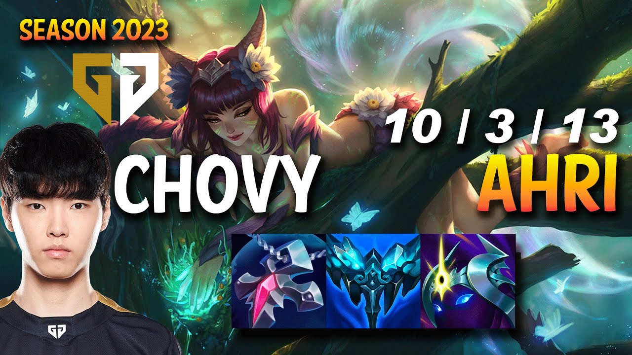 GEN Chovy AHRI vs TRISTANA Mid - KR Ranked