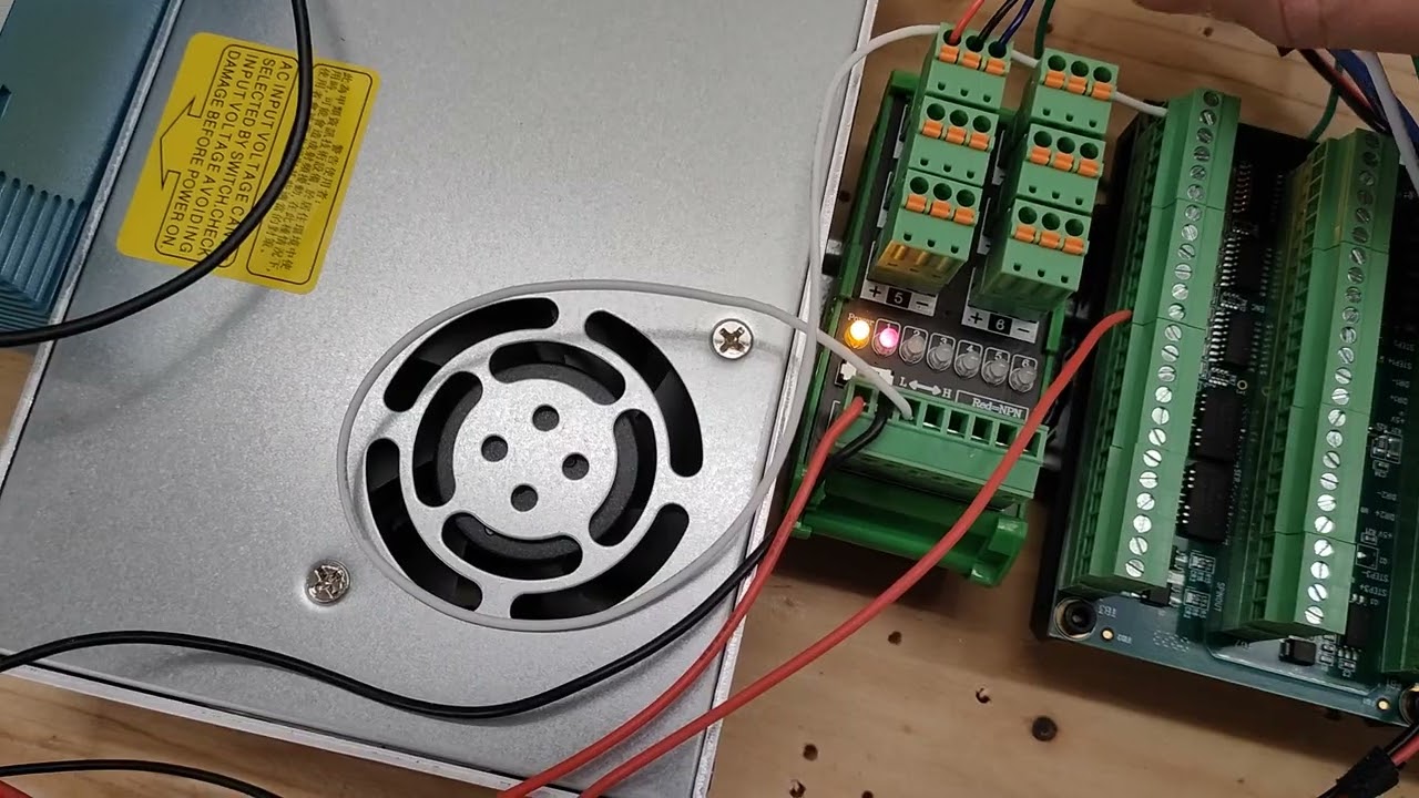 mesa 7i96s Linuxcnc endstop sensor wiring npn LJ8A3-2-z/ax