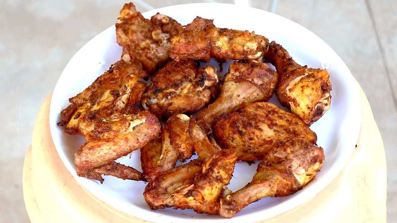 Easy Barbecue Chicken Recipe -  How To BBQ Chicken On a Charcoal Grill