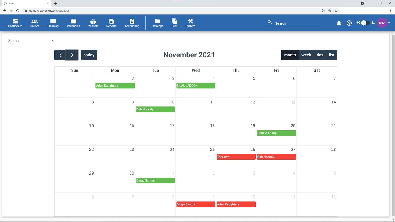 CREWVECTOR ONLINE CREW MANAGEMENT SOFTWARE FOR MARITIME AGENCIES