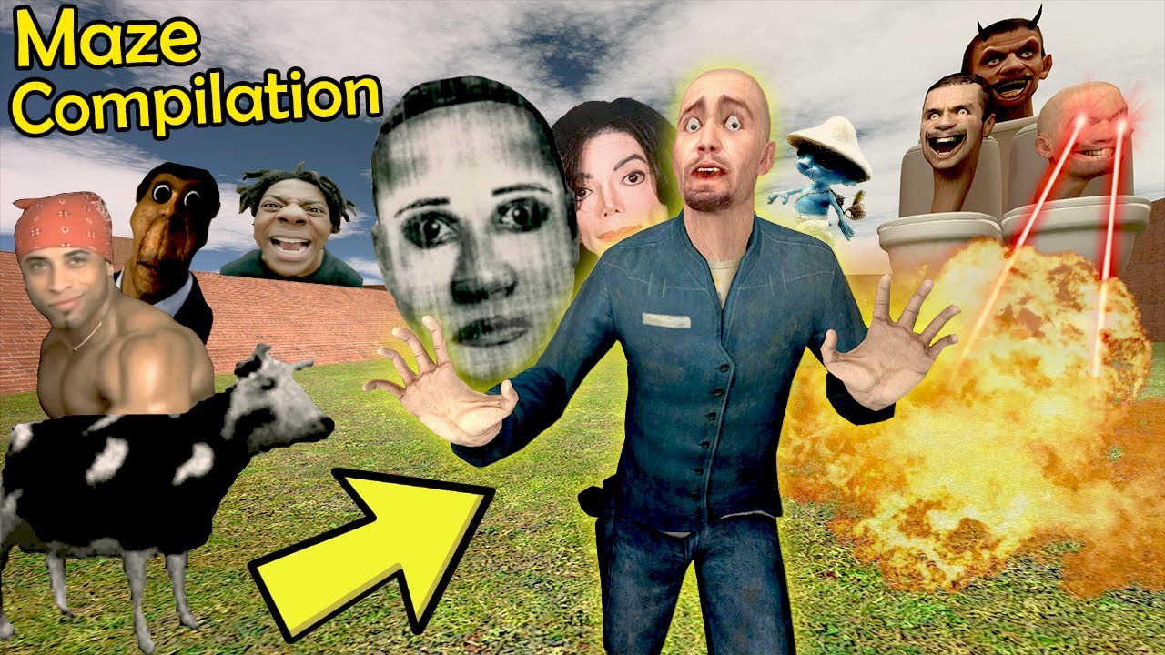Maze Nextbot Compilation Bonda-SCP