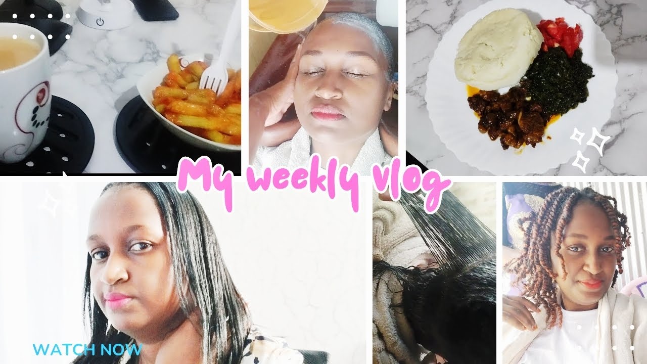 Living alone diaries// I Got my hair Relaxed in a local salon 😉//life of an introvert girl in kenya