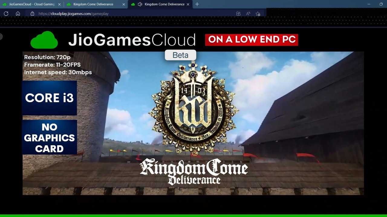 Jio Games Cloud Tested on a Low End PC - It's FREE for Now!
