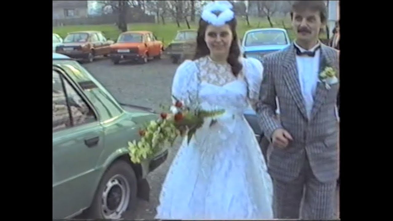Vzpomínky - Svatba Ferdy a Gerdy Jankových 1989